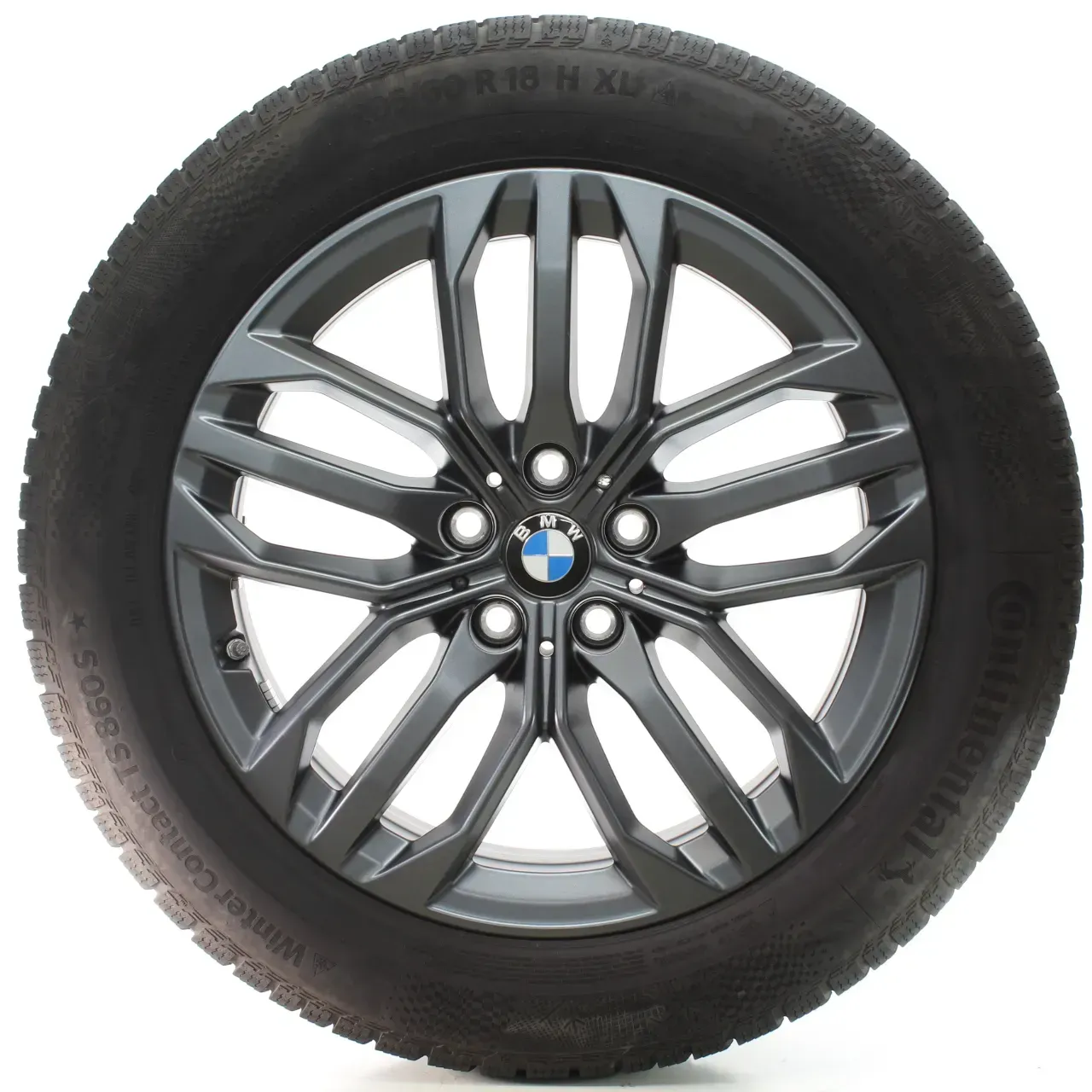 BMW X1 iX1 U11 X2 iX2 U10 Winterräder Doppelspeiche 879 205/60R18 DOT25 6898046 - Bild 1