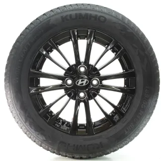 Hyundai i20 GB Bayon BC3 Winterräder Schwarz Kumho 185/65R15 DOT25 KBA 51578 - Bild 4