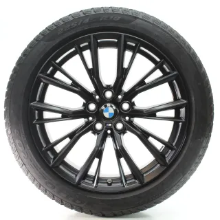 BMW 3er G20 G21 Winterräder Doppelspeiche 796 M Pirelli 225/45R18 DOT24 6885305 - Bild 4