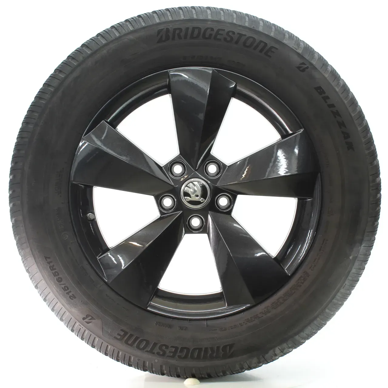 Skoda Kodiaq NS6 Winterräder 5-Arm-Rotor Schwarz 215/65R17 DOT25 565601025AA - Bild 1