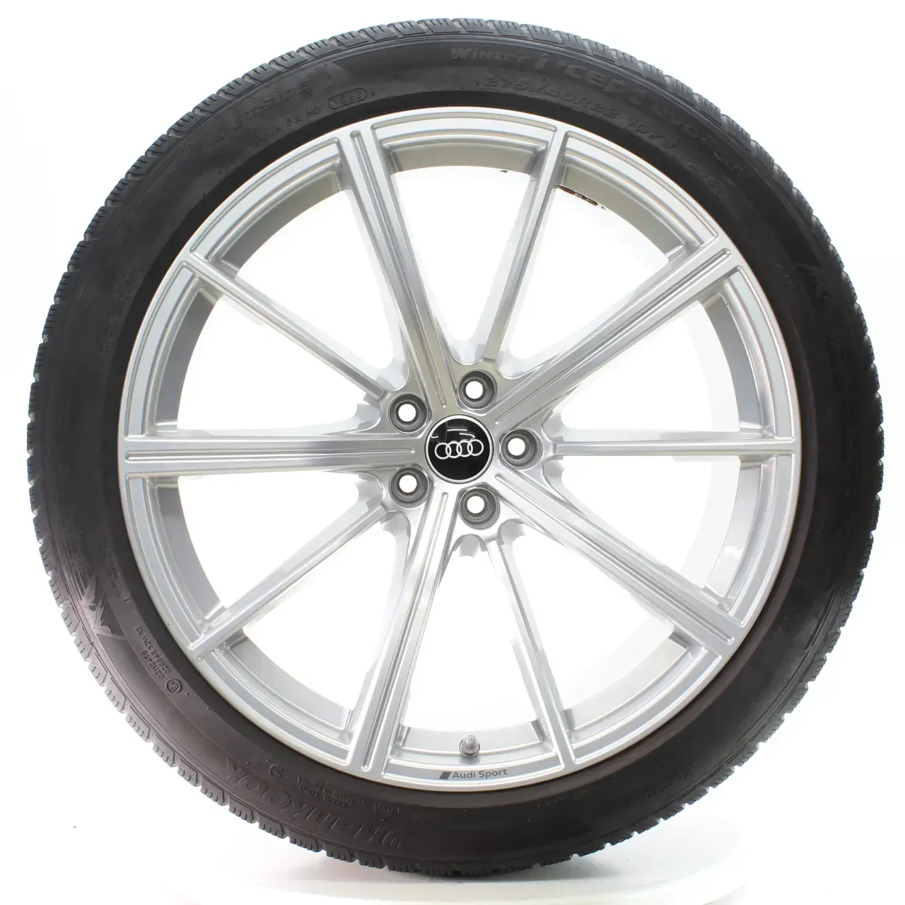 Audi Q8 4MN Winterräder 10-Speichen-Stern-Design Hankook 275/40R22 4M8601025AM - Bild 1