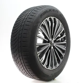 VW Tiguan CT1 Winterräder Napoli Schwarz Glanz Falken 235/55R18 DOT24 571601025K - Bild 6