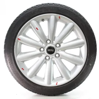 MINI Cooper F55 F56 F57 Winterräder Cosmos Spoke 499 Dunlop 205/45R17 6855108 - Bild 2