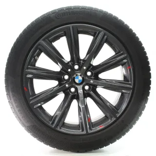 BMW 5er G30 G31 Winterräder V-Speiche 684 Continental 245/45R18 100V 6874441 - Bild 4