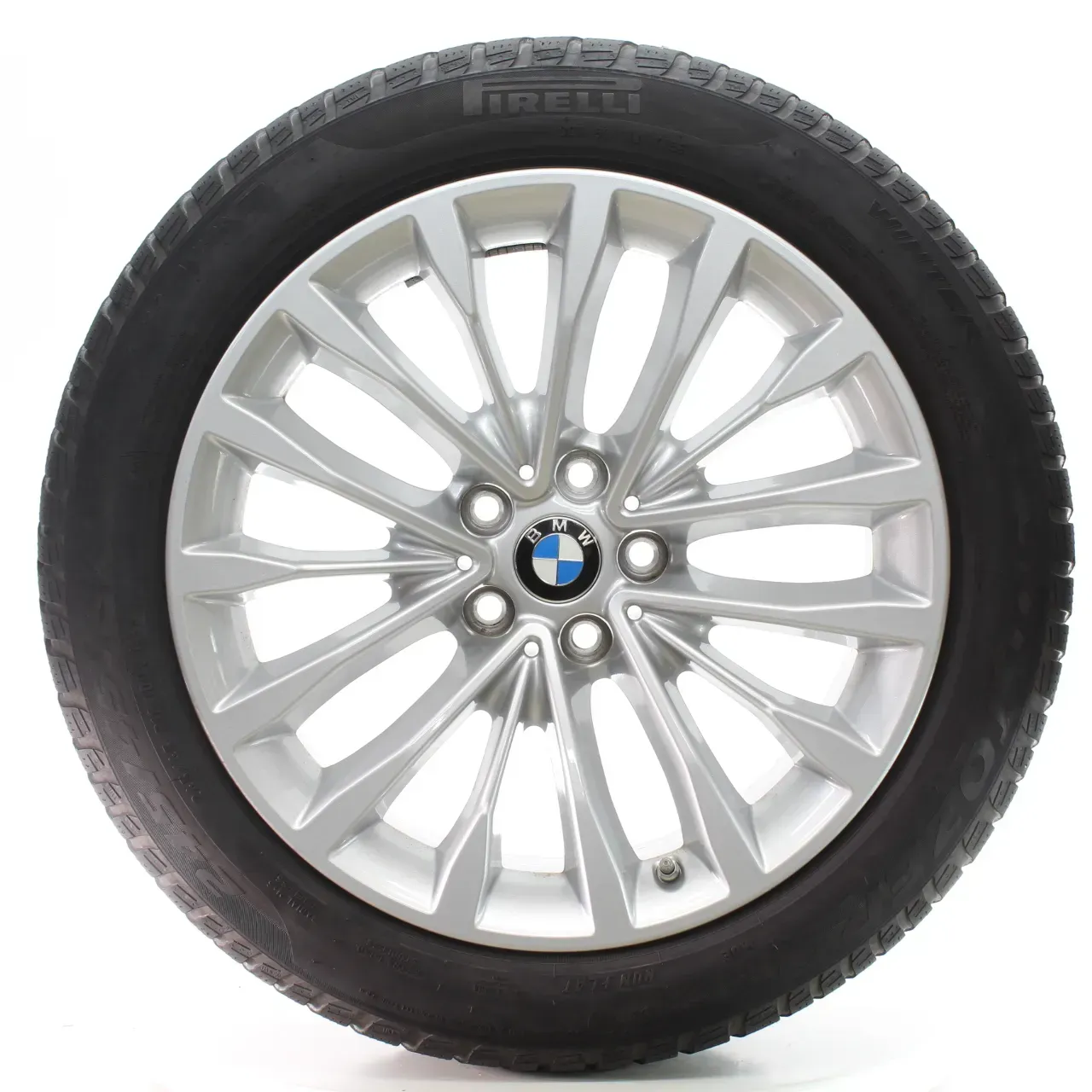 BMW 5er G30 G31 Winterräder W-Speiche 632 Pirelli 245/45R18 100V DOT23 6863418 - Bild 1