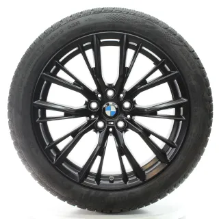 BMW 3er G20 G21 Winterräder Doppelspeiche 796 M Conti 225/45R18 DOT23 6885305 - Bild 1