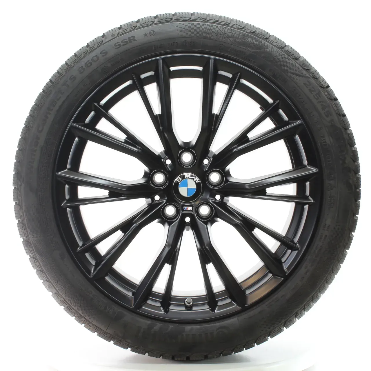 BMW 3er G20 G21 Winterräder Doppelspeiche 796 M Conti 225/45R18 DOT23 6885305 - Bild 1
