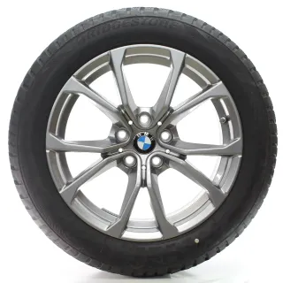BMW 3er G20 G21 Winterräder V-Speiche 776 Bridgestone 225/50R17 DOT23 6883518 - Bild 1