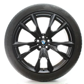 BMW X7 G07 Winterräder M V-Speiche 755 Pirelli 275/40-315/35R22 DOT24 8074221 - Bild 4