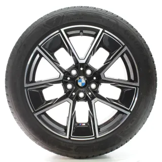 BMW 4er i4 G26 Winterräder M Aerodynamikrad 858 Goodyear 245/45R18 DOT24 8747286 - Bild 2