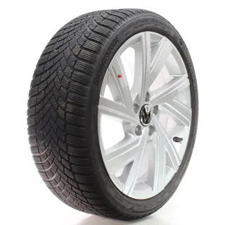 VW Golf 8 VIII CD1 Winterräder Bergamo Bridgestone 225/40R18 DOT23 5H0601025AB - Bild 6