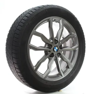 BMW X1 F48 X2 F39 Winterräder Y-Speiche 711 M Continental 205/55R18 96H 6877550 - Bild 6