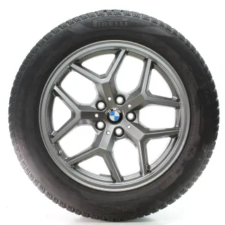 BMW 5er G60 G61 Winterräder Y-Speiche 932 Pirelli 225/55R18 102H DOT25 5A324D5 - Bild 1