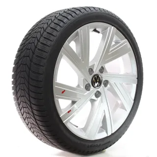 VW Golf 8 VIII CD1 Winterräder Bergamo Hankook 225/40R18 DOT25 5H0601025AB - Bild 6