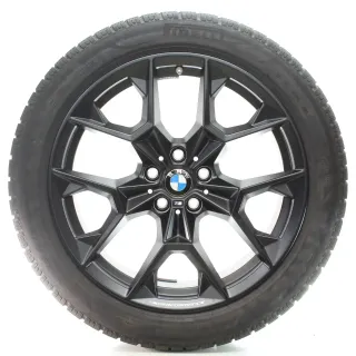 BMW 5er G60 G61 Winterräder M Y-Speiche 942 Pirelli 245/45R19 102H DOT25 5A324F4 - Bild 1