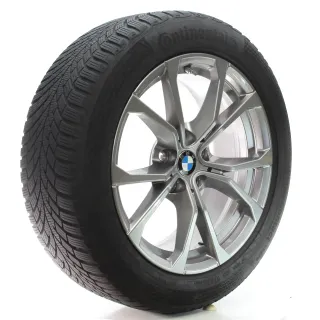 BMW 3er G20 G21 Winterräder V-Speiche 776 Continental 225/50R17 DOT24 6883518 - Bild 6