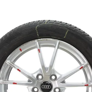 Audi A5 S5 FU Allwetter/Winterräder Goodyear 215/55R17 DOT24 8B3601025 - Bild 5