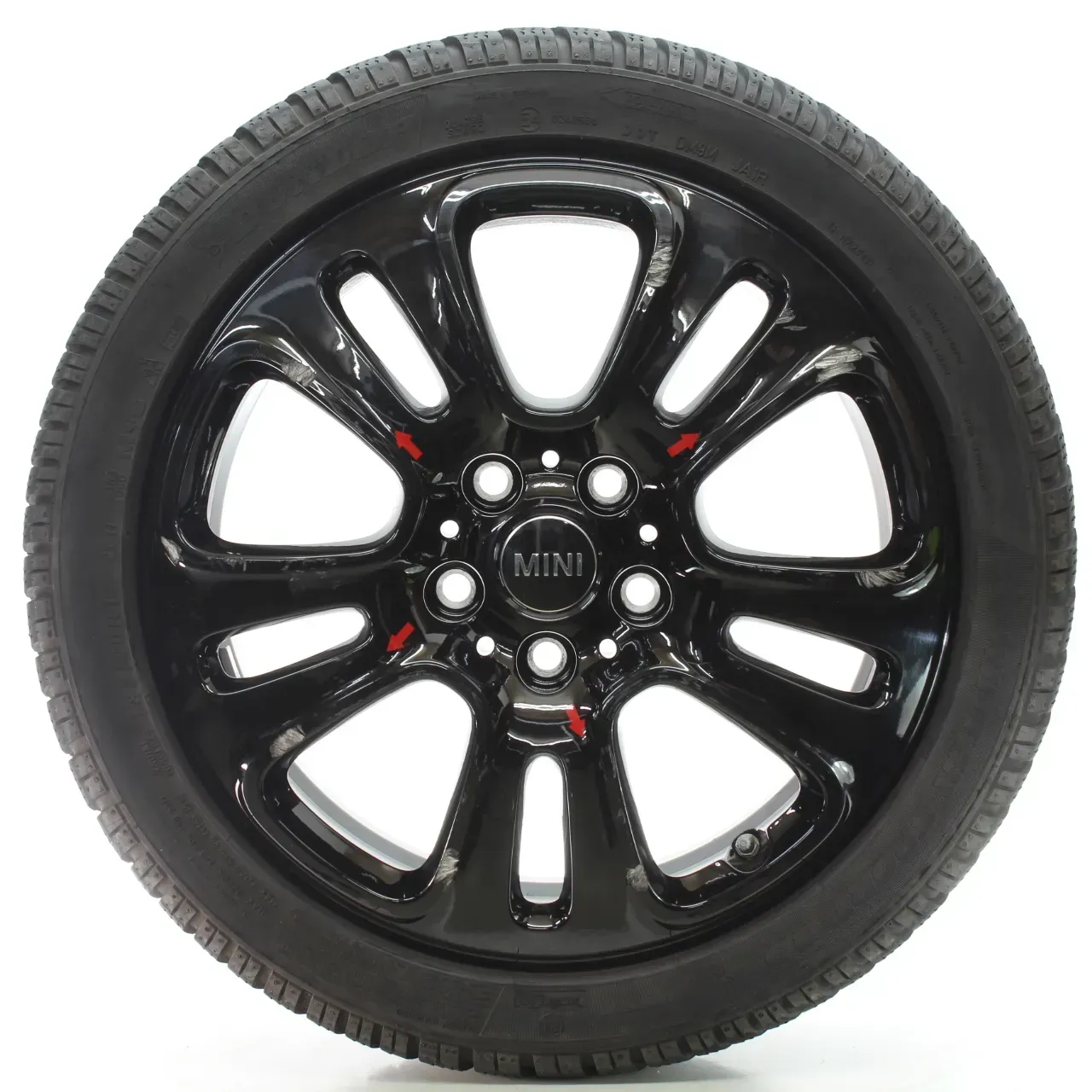 MINI Cooper F56 F55 F57 Winterräder JCW Double Spoke 510 185/50R17 6855119 - Bild 1