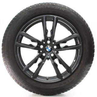 BMW X3 G01 X4 G02 Winterräder Doppelspeiche 698 M 245/50R19 105V DOT24 8093921 - Bild 3