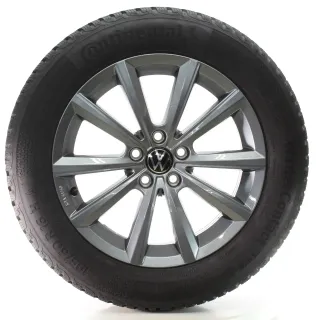 VW T-Cross Taigo Winterräder Merano Grau Continental 195/60R16 DOT23 2GM071496 - Bild 1
