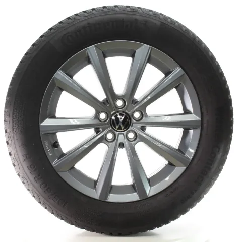 Background image for VW T-Cross Taigo Winterräder Merano Grau Continental 195/60R16 DOT23 2GM071496