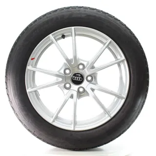 Audi A5 FU B10 Winterräder 5-Doppelspeichen Goodyear 215/55R17 DOT24 8B3601025A - Bild 3