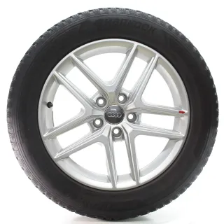 Audi A4 Allroad 8W Winterräder 5-Parallelspeichen-V-Design 225/55R17 8W9601025D - Bild 4