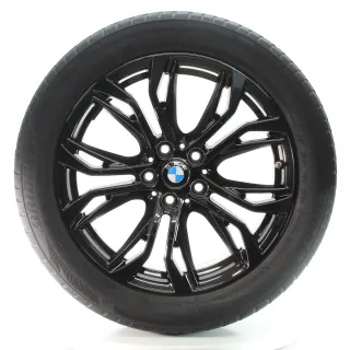BMW X1 F48 X2 F39 Winterräder Y-Speiche 566 Bridgestone 225/50R18 DOT23 6883503 - Bild 2