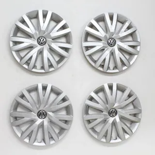 VW Golf 7 8 Radkappen 16 Zoll Radblenden Radzierblenden Original 5H0601147C 4Stk - Bild 1