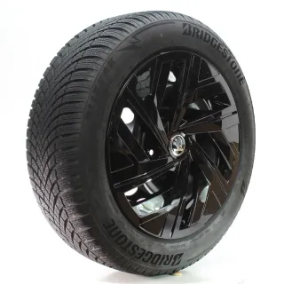 Skoda Elroq PY Enyaq IV 5A Winterräder Stahl 235/55-255/50R19 DOT25 1EA601027B - Bild 6