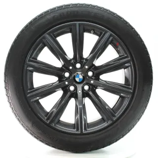 BMW 5er G30 G31 Winterräder V-Speiche 684 Orbitgrey 245/45R18 100V 6874441 - Bild 4