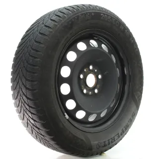 VW T-Roc Audi Q2 Winterräder Stahl Semperit 205/60R16 96H DOT24 5Q0601027CK - Bild 6
