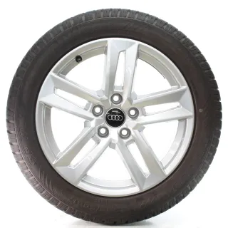Audi A4 S4 8W Winterräder 5-Parallelspeichen Dunlop 225/50R17 DOT24 8W0601025P - Bild 3