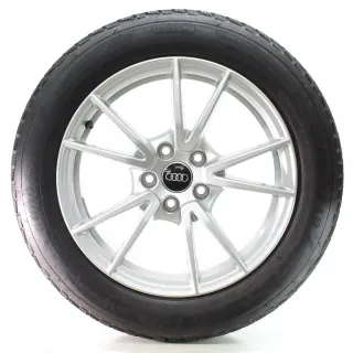 Audi A5 FU B10 Winterräder 5-Doppelspeichen Goodyear 215/55R17 DOT24 8B3601025A - Bild 1