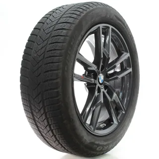 BMW X3 G01 X4 G02 Winterräder Doppelspeiche 698 M 245/50R19 105V DOT24 8746987 - Bild 6