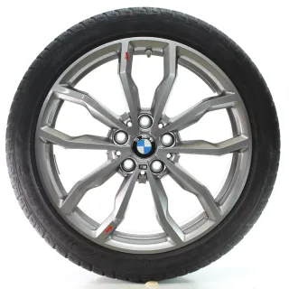 BMW 1er F40 2er F44 Winterräder Y-Speiche 711 M Goodyear205/45R18 DOT23 6877550 - Bild 4