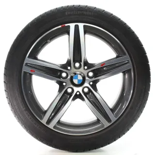 BMW 1er F20 F21 2er F23 Winterräder Sternspeiche 379 Conti 225/45R17 6850151 - Bild 3