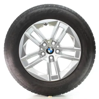 BMW 2er AT U06 Winterräder Doppelspeiche 186 Continental 205/65R16 DOT25 6888838 - Bild 2