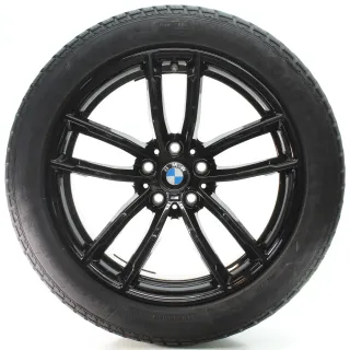 BMW 5er G30 G31 Winterräder M Doppelspeiche 662 Goodyear 245/45R18 80939115 - Bild 3