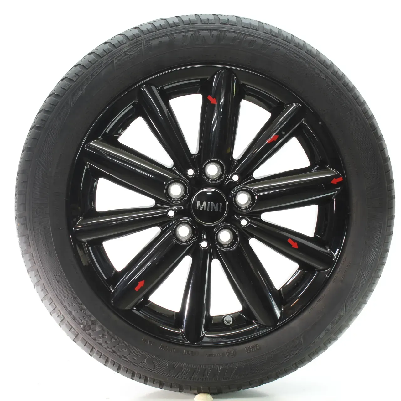 MINI Cooper F55 F56 F57 Winterräder Radial Spoke 508 Dunlop 175/60R16 6866674 - Bild 1
