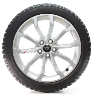 Audi A4 S4 8W Winterräder 10-Speichen V-Design Bridgestone 225/45R18 8W0601025ED - Bild 3