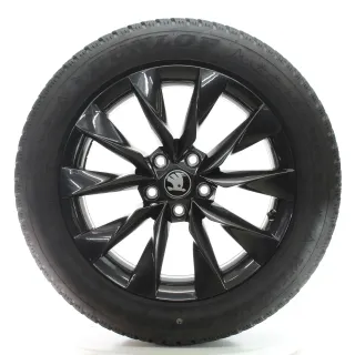 Skoda Superb IV NZ3 Winterräder Crystal Dunlop 215/55R17 98V DOT24 3P0601025AD - Bild 1