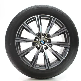 BMW X5 G05 X6 G06 Winterräder Sternspeiche 740 M 275/45R20 110V DOT25 8071996 - Bild 4