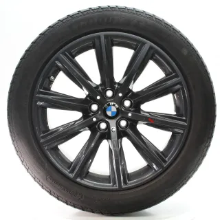 BMW 5er G30 G31 Winterräder V-Speiche 684 Orbitgrey Goodyear 245/45R18 6874441 - Bild 2