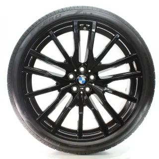 BMW X5 F95 X6 F96 Sommerräder M 742 Pirelli 275/35-315/30R22 DOT25 988261 - Bild 4