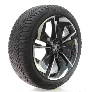 Skoda Octavia IV NX Winterräder Comet Pirelli 225/45R18 95V DOT25 5E3601025AP - Bild 6