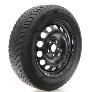 Skoda Octavia NX Winterräder Stahl Semperit 205/60R16 92H DOT24 5Q0601027BQ - Bild 6