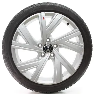 VW Golf 8 VIII CD1 Winterräder Bergamo Bridgestone 225/40R18 92V 5H0601025AB - Bild 2