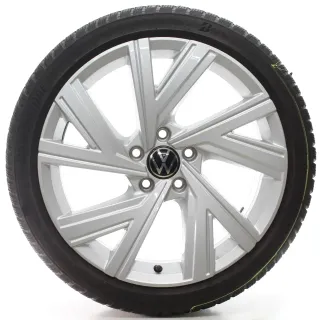 VW Golf 8 VIII CD1 Winterräder Bergamo Bridgestone 225/40R18 DOT25 5H0601025AB - Bild 2