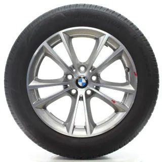 BMW 5er G30 G31 Winterräder V-Speiche 631 Bridgestone 225/55R17 DOT25 6863417 - Bild 3